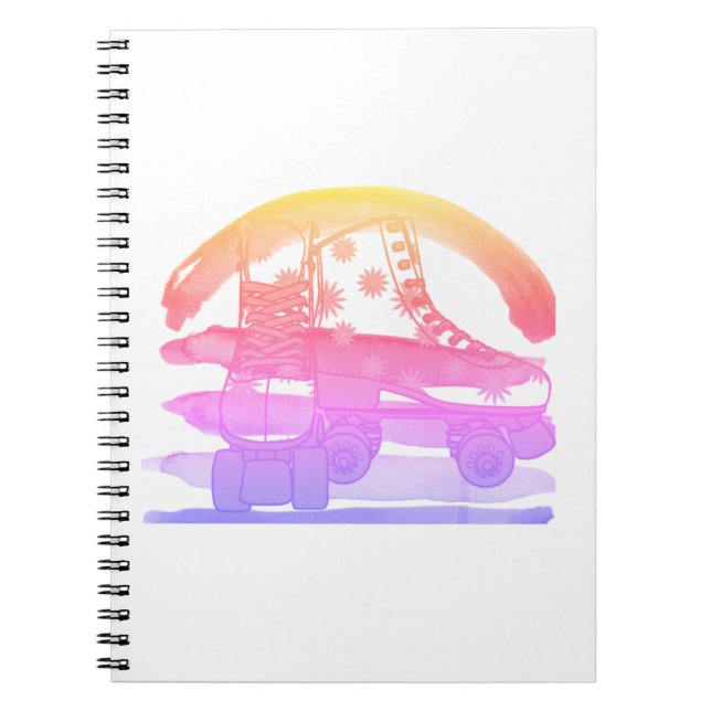 Cuaderno Roller Skate Let's Roll Notebook (Frente)