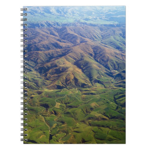 Cuaderno Rolling Hills en la región de Southland de Nueva