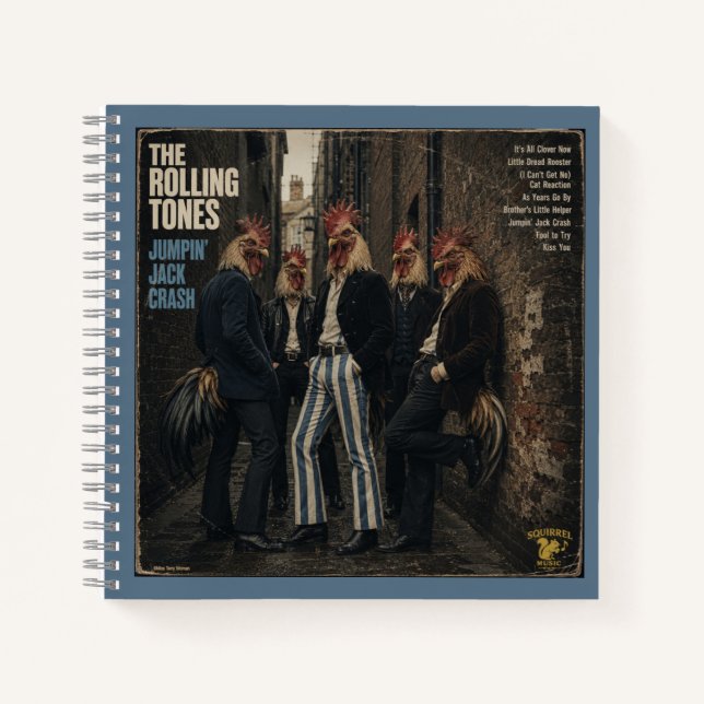 Cuaderno Rolling Tones: una Parodia (Anverso)
