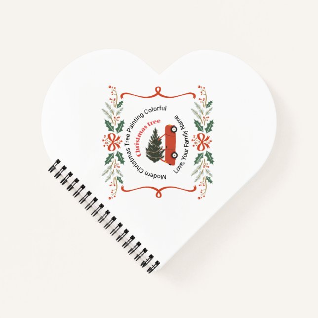 Cuaderno Rollo de Calcomanías de Texto Personalizado de Nav (Anverso)