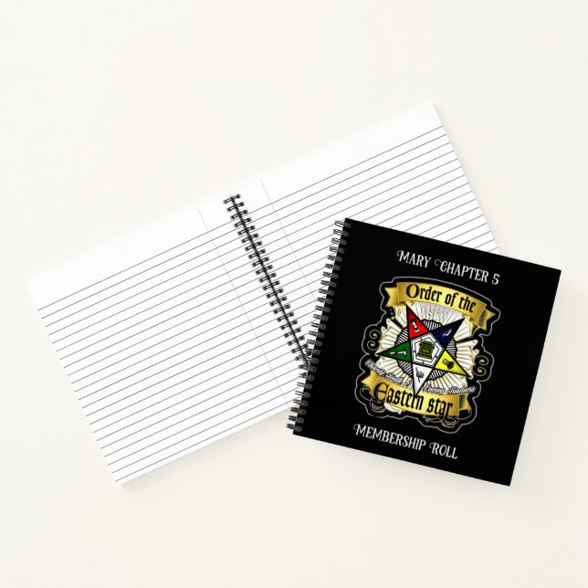 Cuaderno Rollo de membresía de la Estrella de Pascua (Interior)