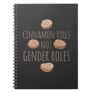 Cuaderno Rollos de canela no roles de género