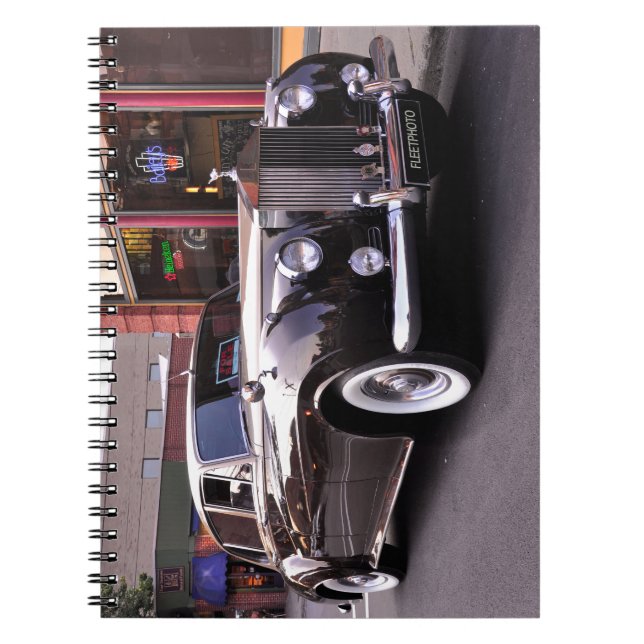 Cuaderno Rolls Royce clásico de 1959 (Frente)