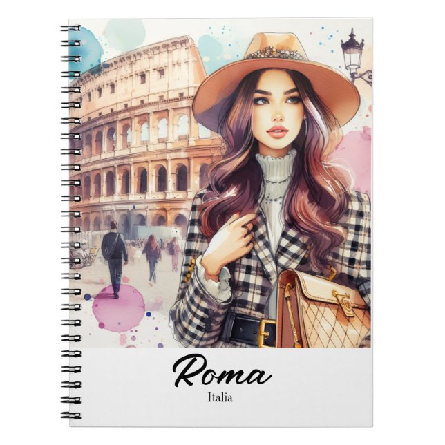Cuaderno Roma (Frente)