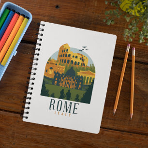 Cuaderno Roma Colosseum Vintage