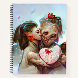 Cuaderno Romance Alienígena Caprichosa