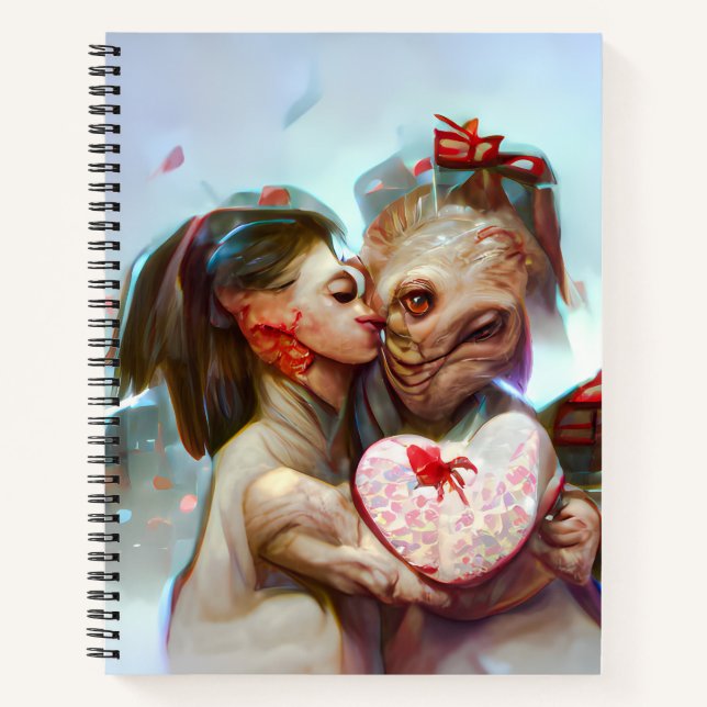 Cuaderno Romance Alienígena Caprichosa (Anverso)