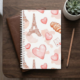 Cuaderno Romance de París en San Valentín