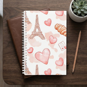 Cuaderno Romance de París en San Valentín