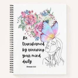 Cuaderno Romanos 12:2 Portátil