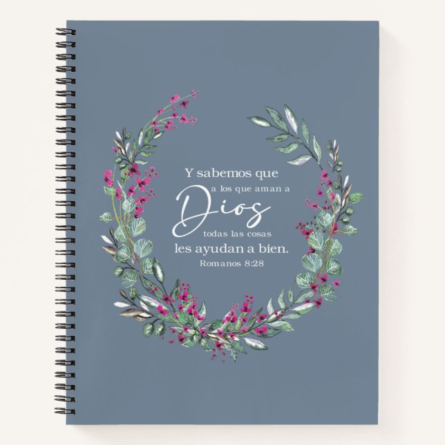 Cuaderno Romanos 8 Notebook (Anverso)