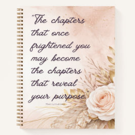 Cuaderno Romans 8:28 Faith Hardcover Lined Journal