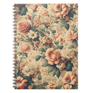 Cuaderno Romantic Bloom scape – Jardín Antiguo