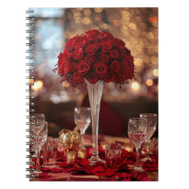 Cuaderno Romantic Rose Valentine Love Story Writing Journal