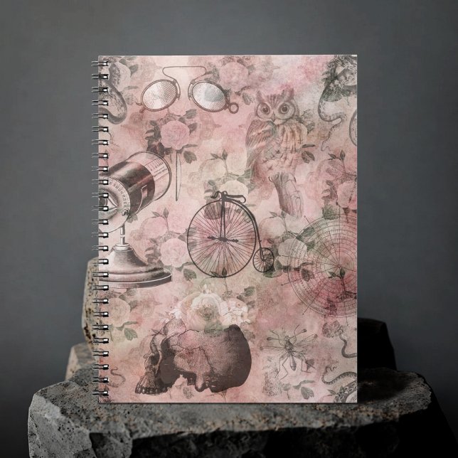 Cuaderno Romantic Steampunk | Ephemera de época antigua (Subido por el creador)