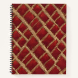 Cuaderno Rombos de Oro y Rubí