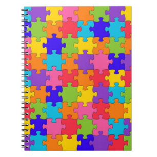Cuaderno Rompecabezas colorido