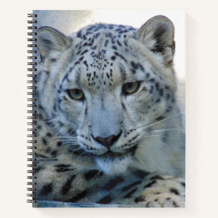 Cuaderno Rompecabezas del leopardo de las nieves, bloc de n