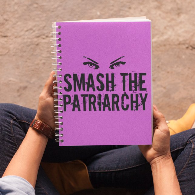 Cuaderno Romper el Personalizado feminista rosa del patriar (Subido por el creador)