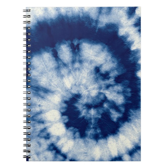 Cuaderno Ronda Índigo. Teja Bohemiana. Blue Roll Psychede (Frente)