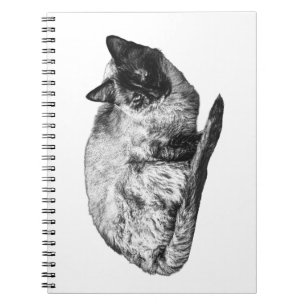 Cuaderno Ronroneando en quietud sombreada