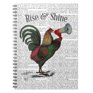 Cuaderno Rooster con Loudhailer 2