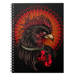 Cuaderno Rooster de boxeo