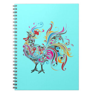 Cuaderno Rooster salvaje