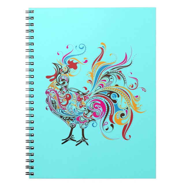 Cuaderno Rooster salvaje (Frente)