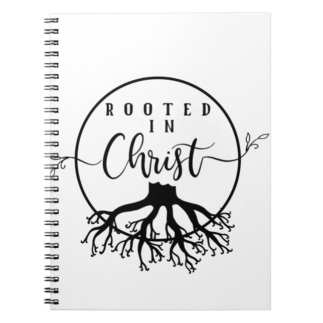 Cuaderno Rootado en Cristo (Frente)