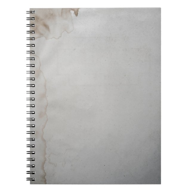 Cuaderno Ropa blanca con mancha (Frente)
