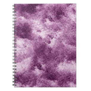 Cuaderno Ropa con estampado púrpura, abstracta, adornada, a