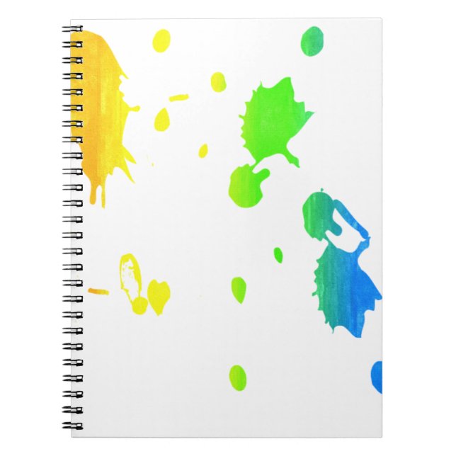 Cuaderno Ropa de arcoiris (Frente)