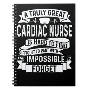 Cuaderno Ropa de enfermera cardíaca  Enfermeras