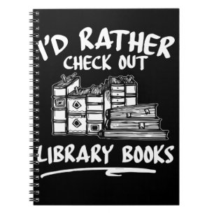 Cuaderno Ropa de la biblioteca del lector del libro
