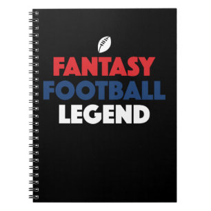 Cuaderno Ropa divertida de la leyenda del fútbol de la