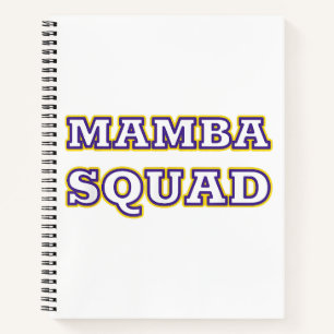 Cuaderno Ropa divertida del quad de Mamba para el amante de
