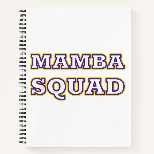 Cuaderno Ropa divertida del quad de Mamba para el amante de (Anverso)
