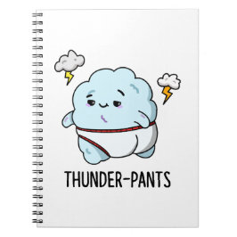 Cuaderno Ropa interior de nube divertida Thunderpants broma