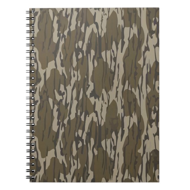 Cuaderno Ropa y accesorios de caza para hombres con camufla (Frente)
