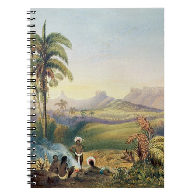 Cuaderno Roraima, una gama notable de montañas de la piedra (Frente)