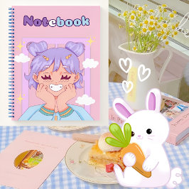 Cuaderno 🌸 rosa 🌷 ✨ 💜