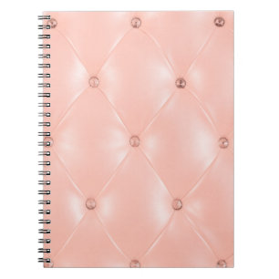 Cuaderno Rosa antiguo, rosa, fondo y textura con cuero
