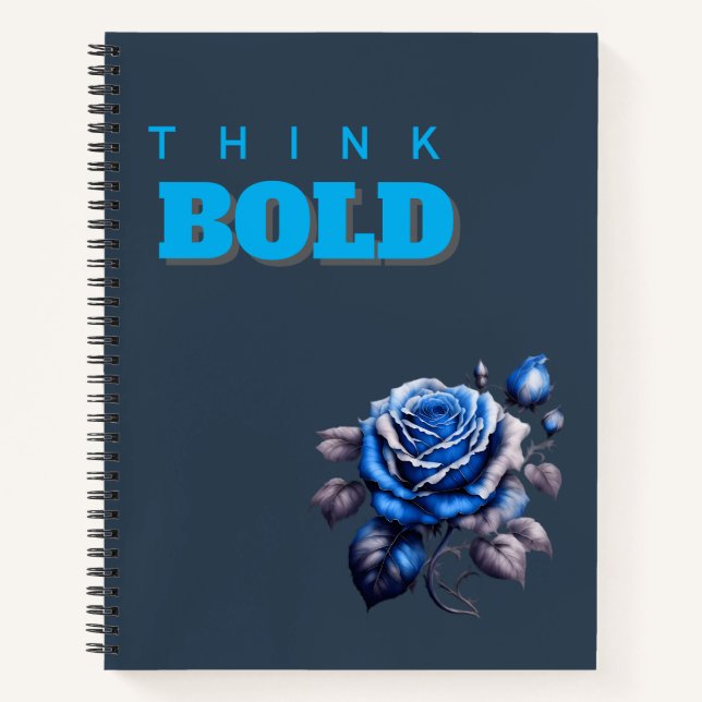 Cuaderno Rosa azul personalizado amor boda y vida (Anverso)