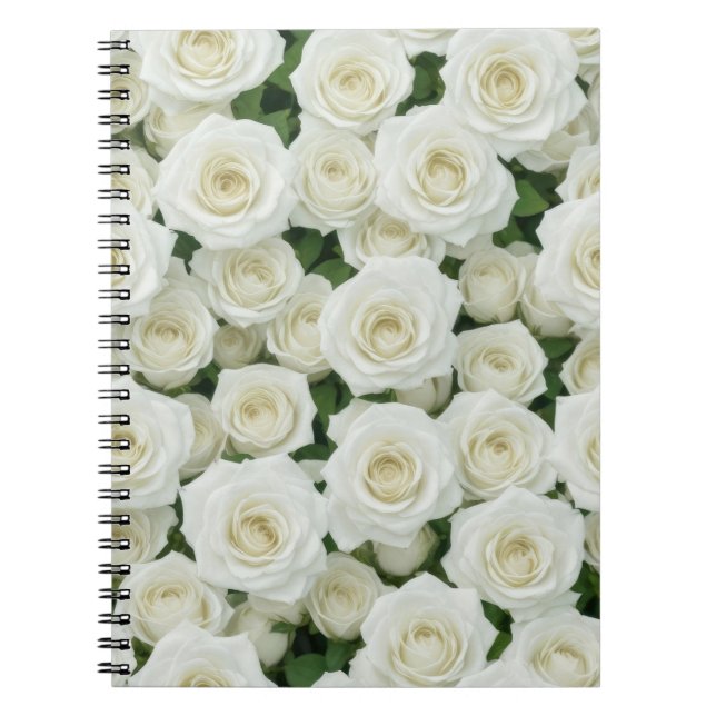 Cuaderno Rosa blanca de novia (Frente)