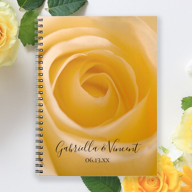 Cuaderno Rosa blanco - Libro de invitados Boda de flores (Subido por el creador)