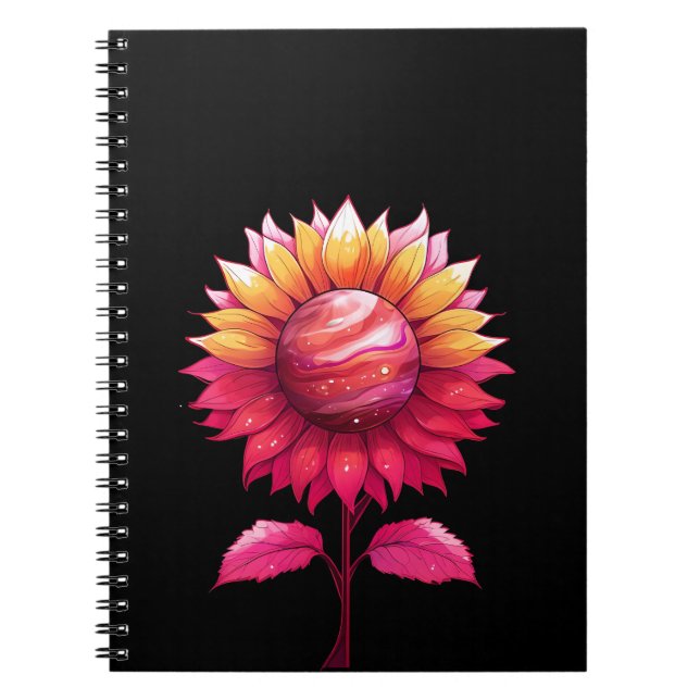 Cuaderno Rosa celeste-negro (Frente)
