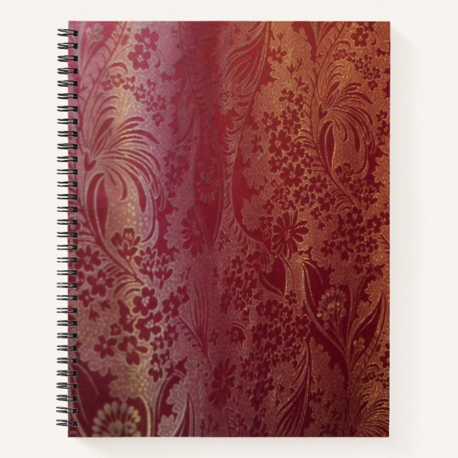 Cuaderno Rosa de Brocade chino (Anverso)