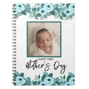 Cuaderno Rosa de Greenery para el Primer Día de la Madre Fo
