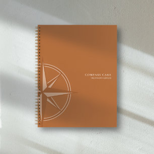 Cuaderno Rosa de los vientos de terracota Marca de salud me
